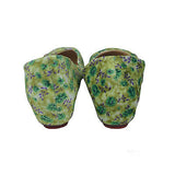 Girl's  Colorful Floral Pattern Slip-On Ballerina flat Shoes - TATTOPANI Fashion