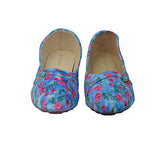 Girl's  Colorful Floral Pattern Slip-On Ballerina flat Shoes - TATTOPANI Fashion